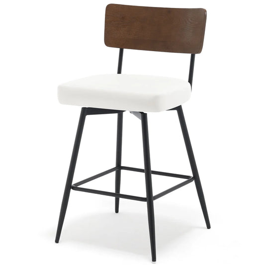 Swivel Upholstered Counter & Bar Stool