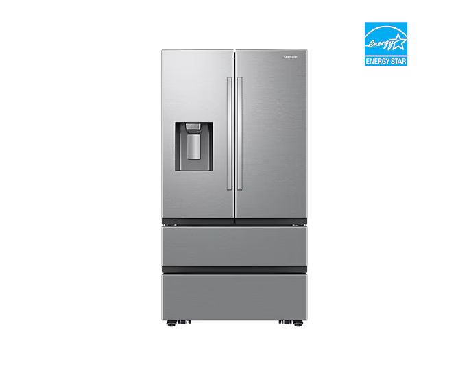 Samsung 36" 4-Door French Door Counter Depth Fridge with Dual Auto Ice Maker in freezer