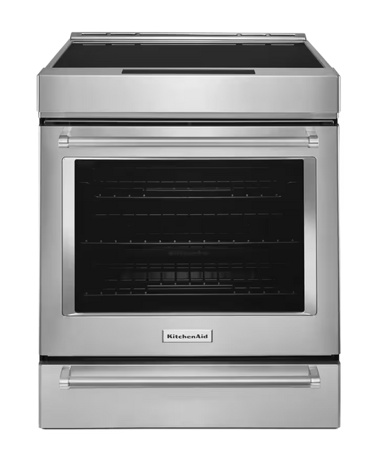 KitchenAid 30-Inch 4-Element Slide-In Induction Convection Range with Air Fry