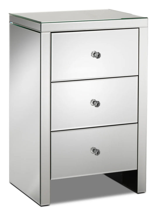 Mirrored Nightstand