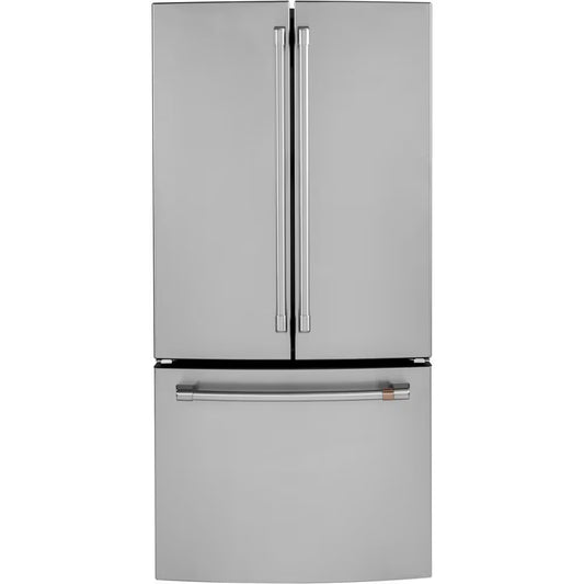 Café 33-inch 18.6 cu.ft. French Door ,Customizable Accessories Refrigerator Counter Depth in Stainless Steel ENERGY STAR®