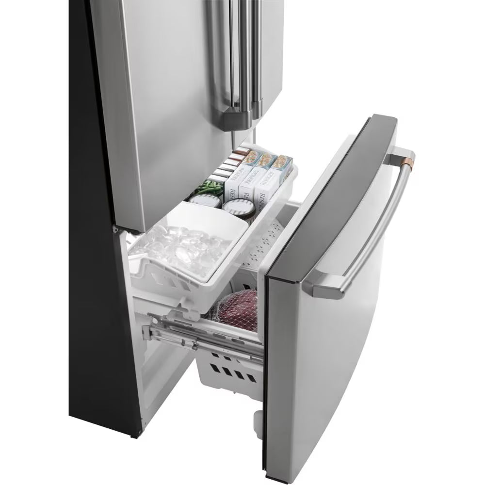 Café 33-inch 18.6 cu.ft. French Door ,Customizable Accessories Refrigerator Counter Depth in Stainless Steel ENERGY STAR®