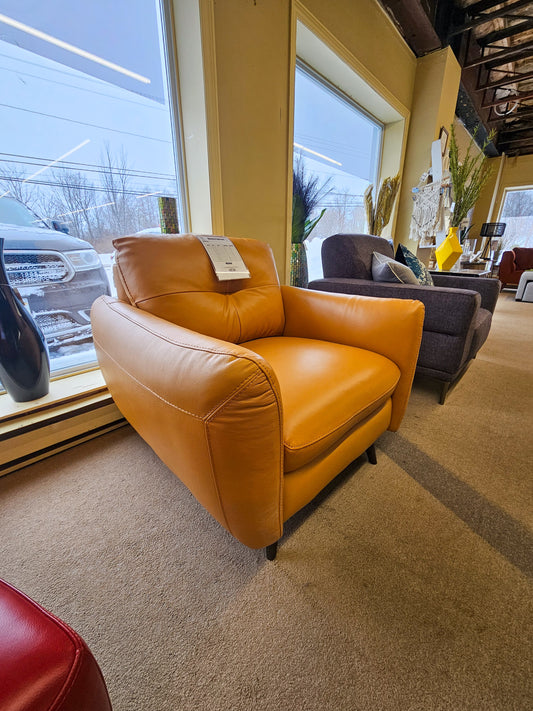 Chair Honey Yellow - LEA/PVC