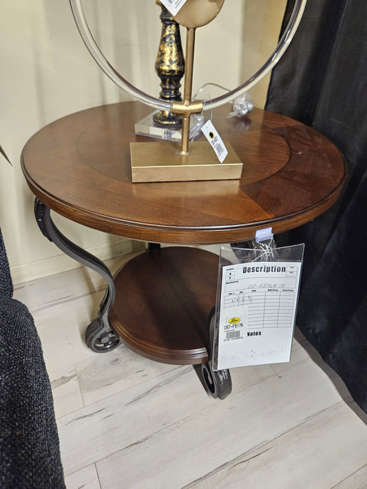 TABLE D'APPOINT RONDE-T517-6