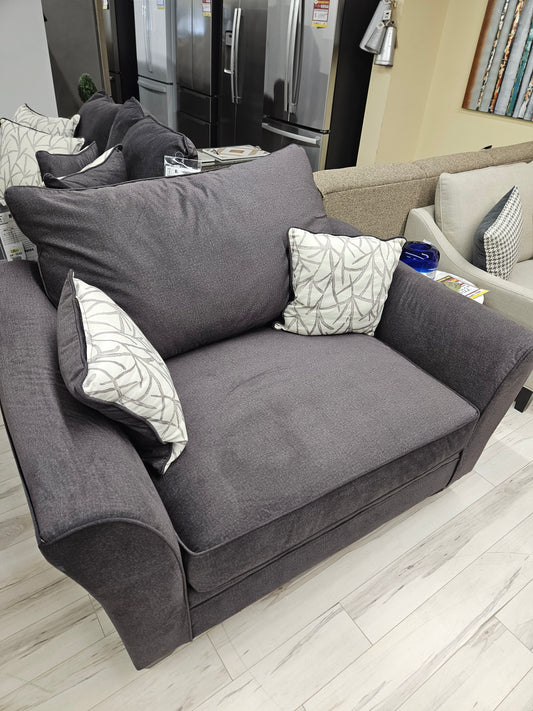 Chair & a 1/2 - Grey Flannel Seal
